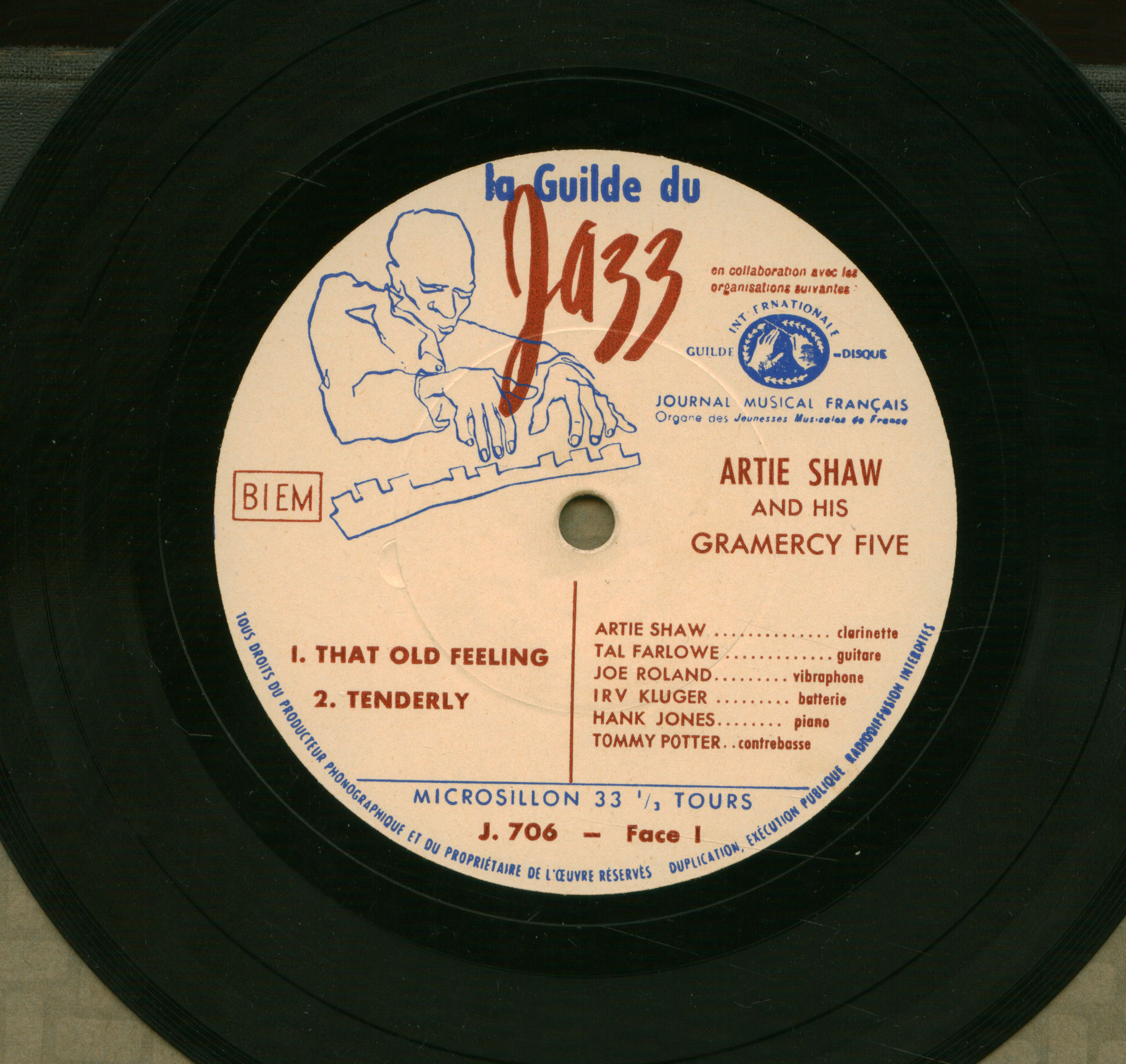 Artie Shaw and his Gramercy Five